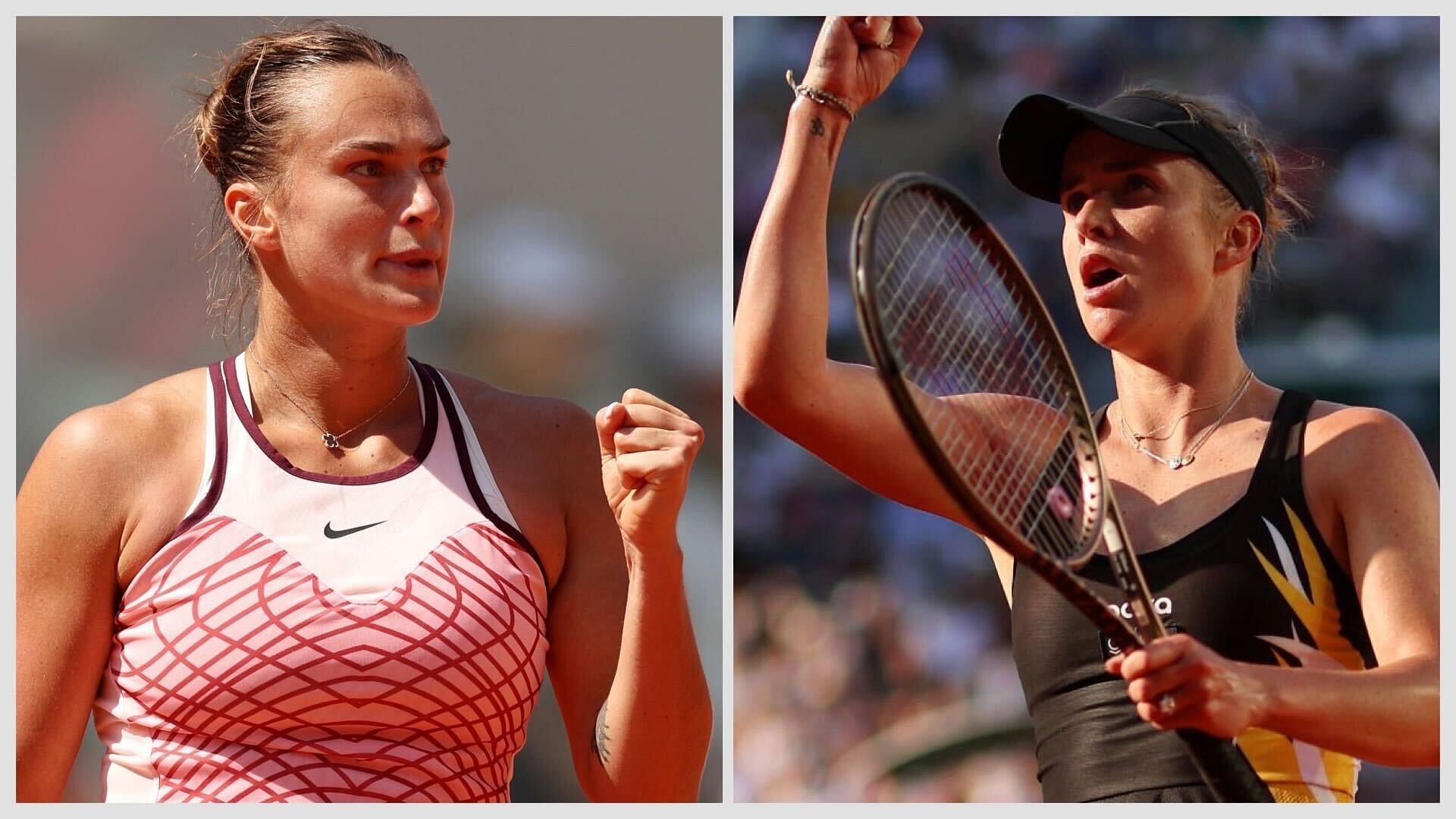 Aryna Sabalenka vs Elina Svitolina is one of the quarterfinal matches at the French Open 2023.