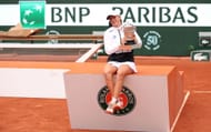 Iga Swiatek at the 2023 French Open.