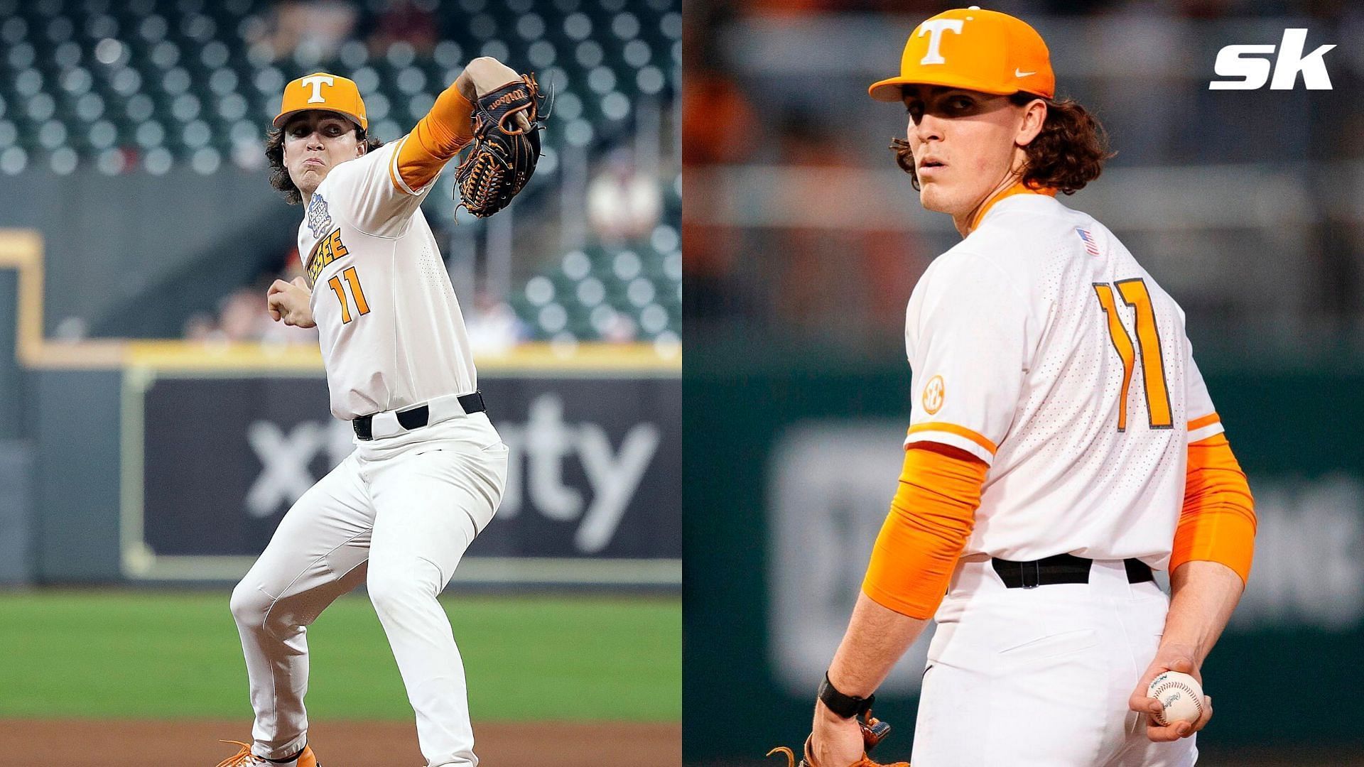 Tennessee starter Chase Dollander is expected to go in the first round of the MLB Draft