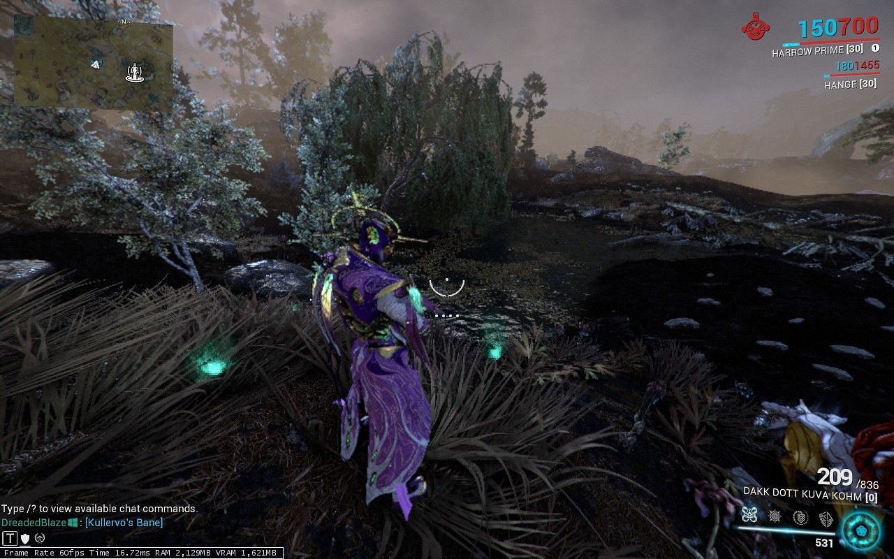 Warframe Plains of Eidolon in Enhanced Graphics engine (image via Digital Extremes)