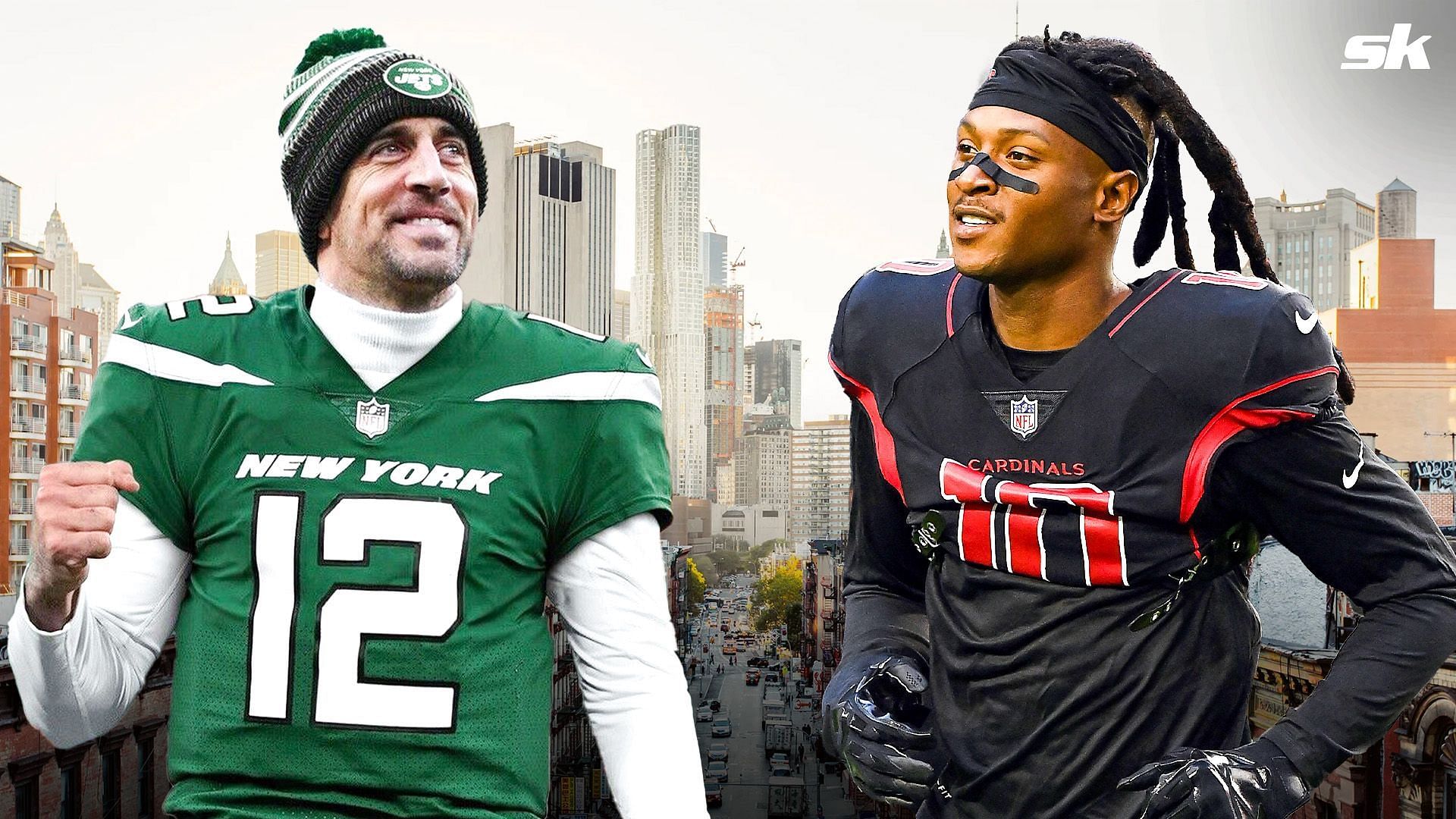 Will DeAndre Hopkins sign with the New York Jets and play for Aaron Rodgers?