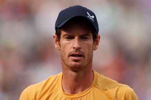 Andy Murray at the 2023 Queen's Club Championships