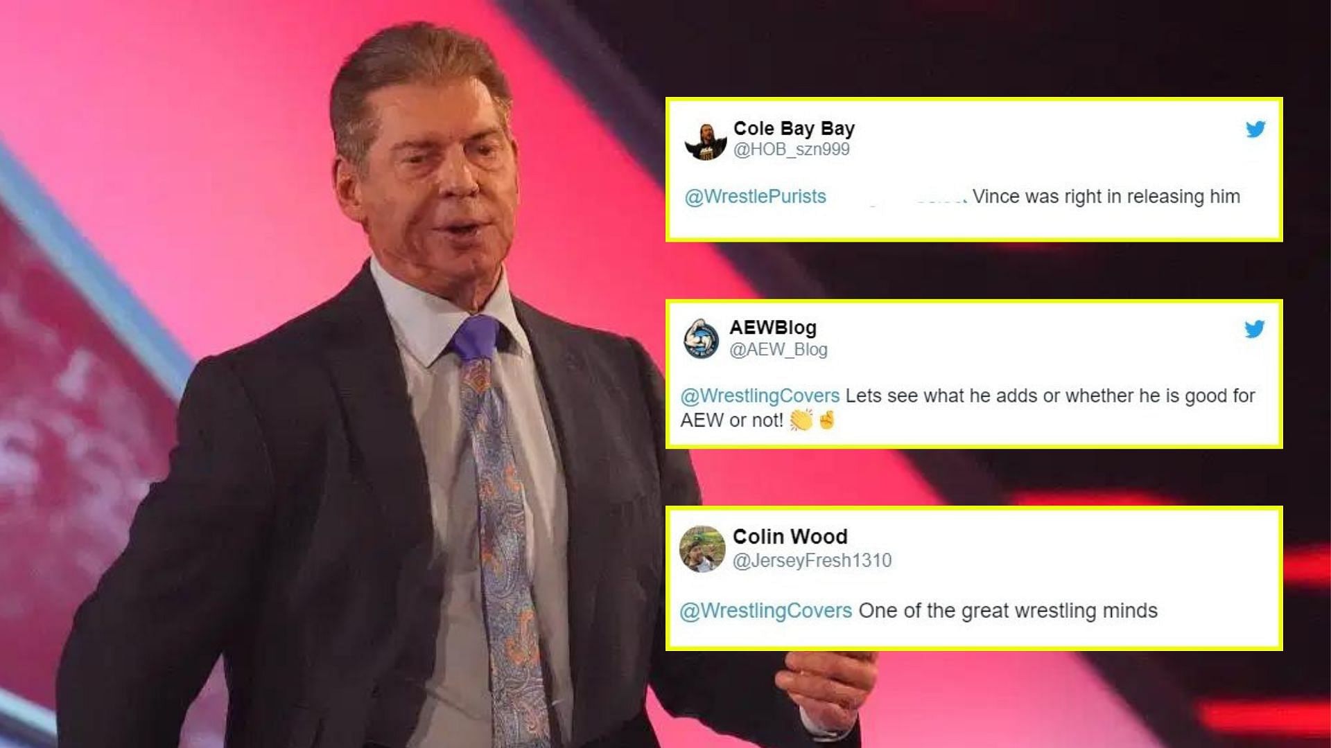 Vince McMahon made his return to the company after retiring last year