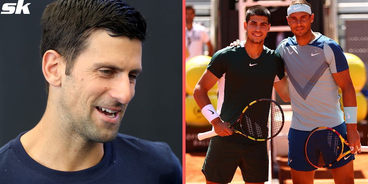 Novak Djokovic compares Carlos Alcaraz