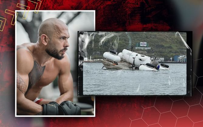 "Have a towel waiting baby" - Andrew Tate takes swing at billionaires stuck in 'Titanic' submarine