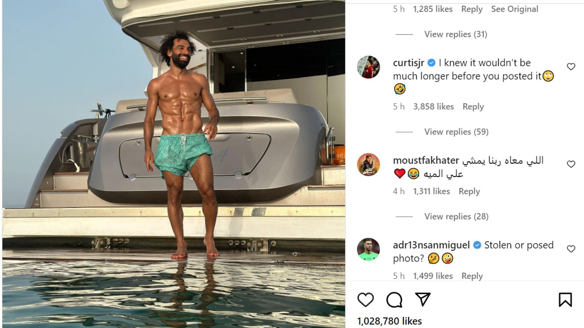 Jones and Adrian commented on Salah&#039;s post
