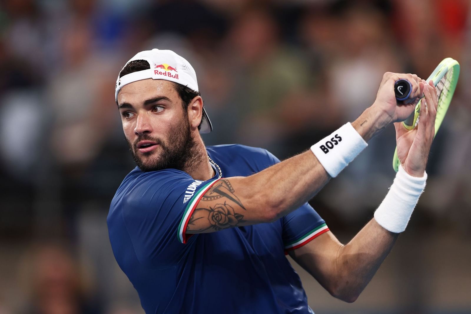 Matteo Berrettini leaves in tears after early exit at Stuttgart