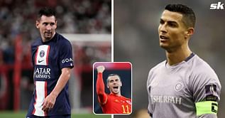 Gareth Bale makes clear choice as he chooses between Lionel Messi’s left foot and Cristiano Ronaldo’s right foot