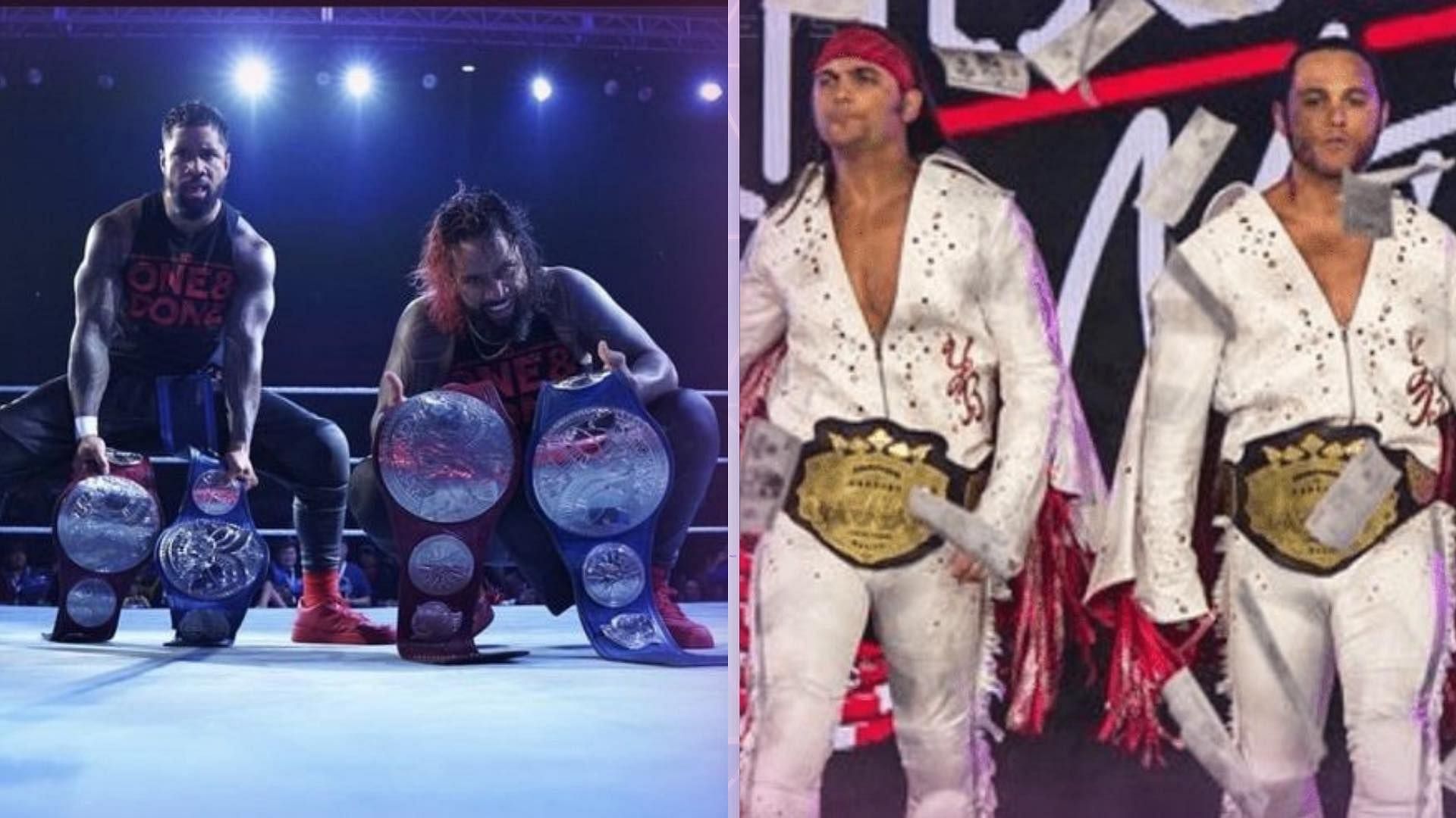 The Usos vs. the Young Bucks would be a Superkick party for the ages