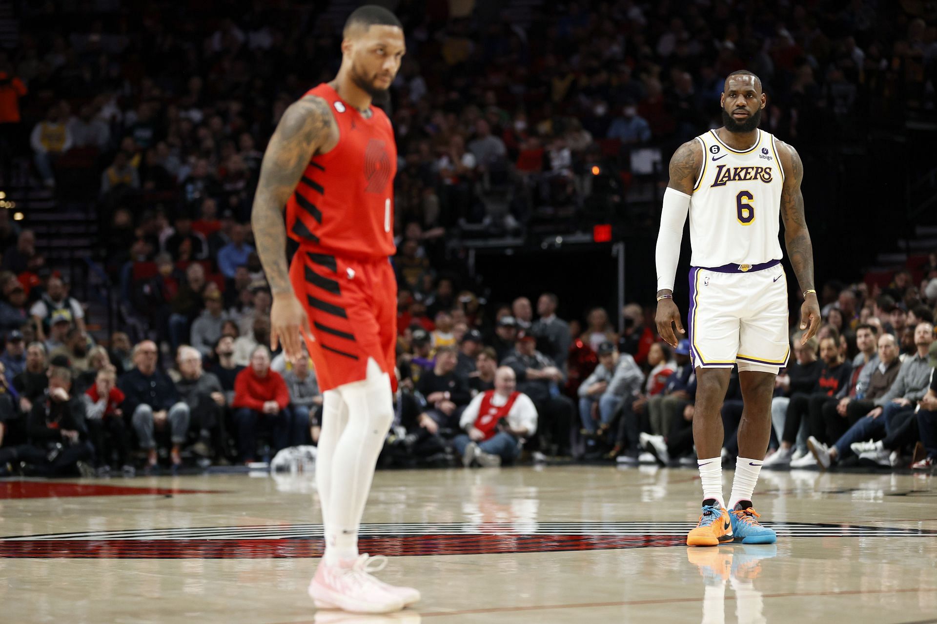 Los Angeles Lakers v Portland Trail Blazers