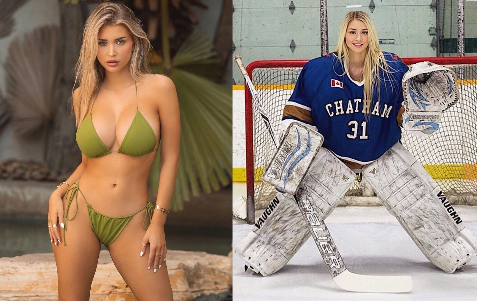 Who is Mikayla Demaiter? Meet the hockey goaltender turned full-time model