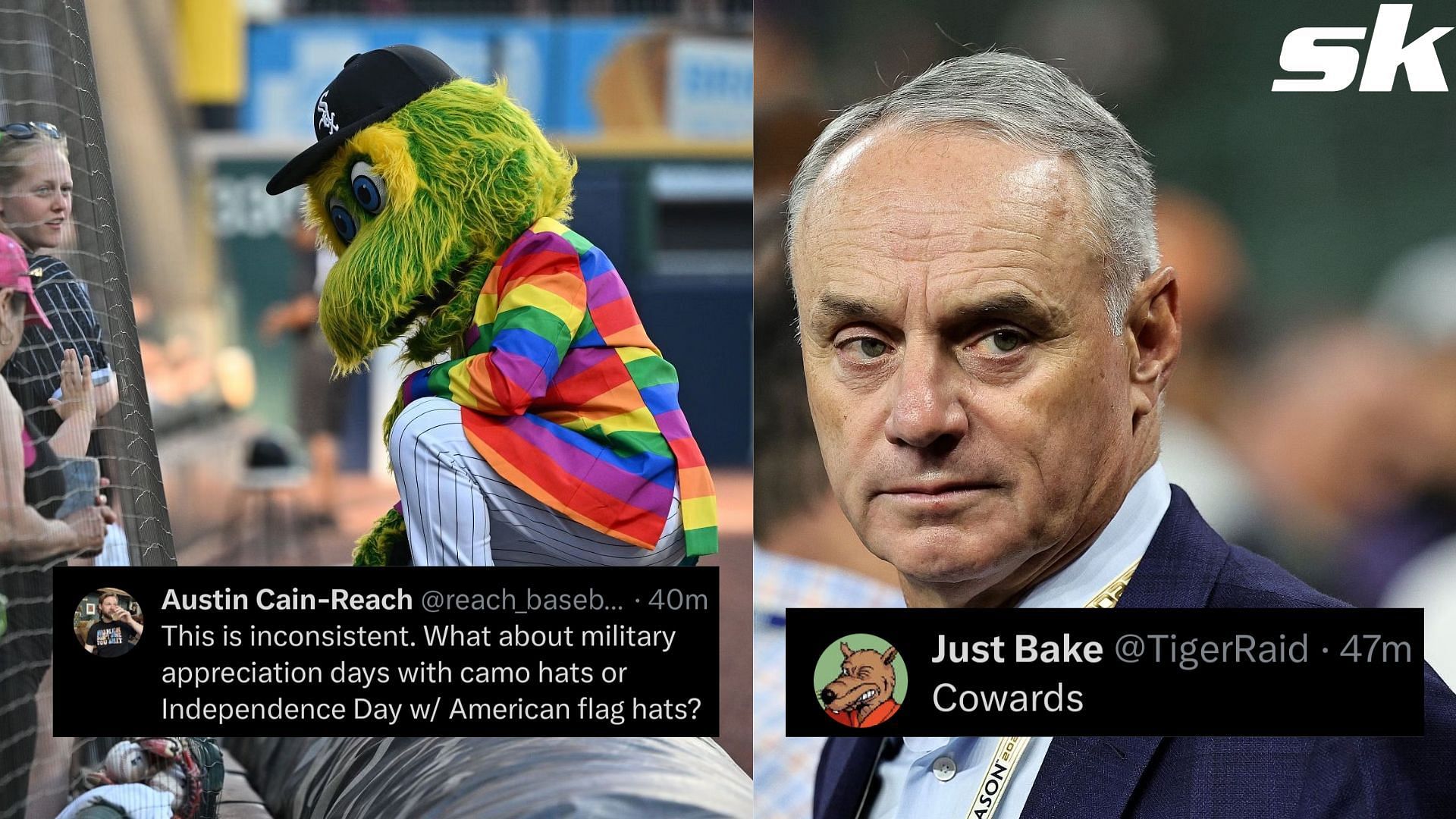 MLB Pride Night - MLB Commissioner Rob Manfred