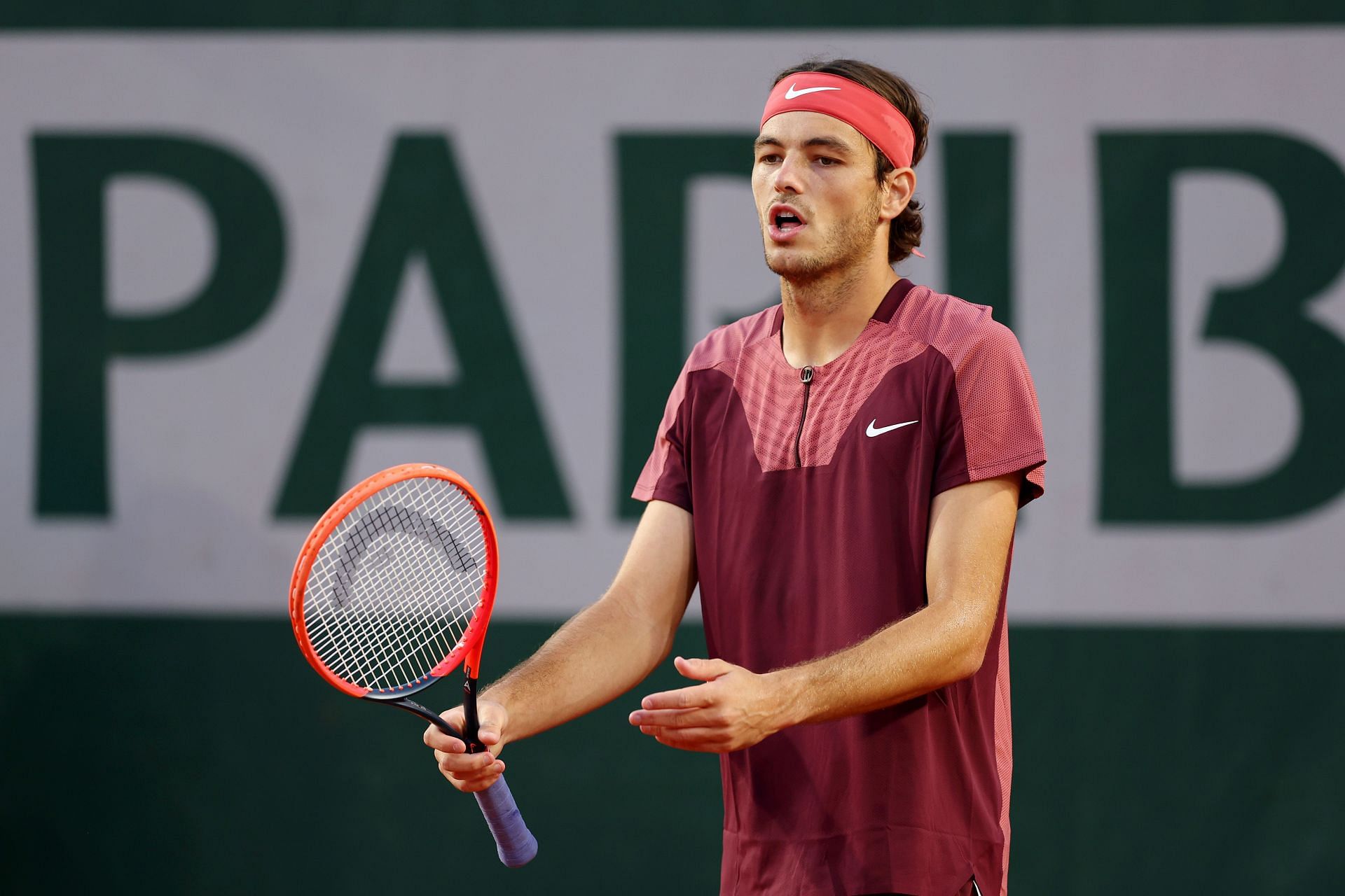 Taylor Fritz at French Open 2023