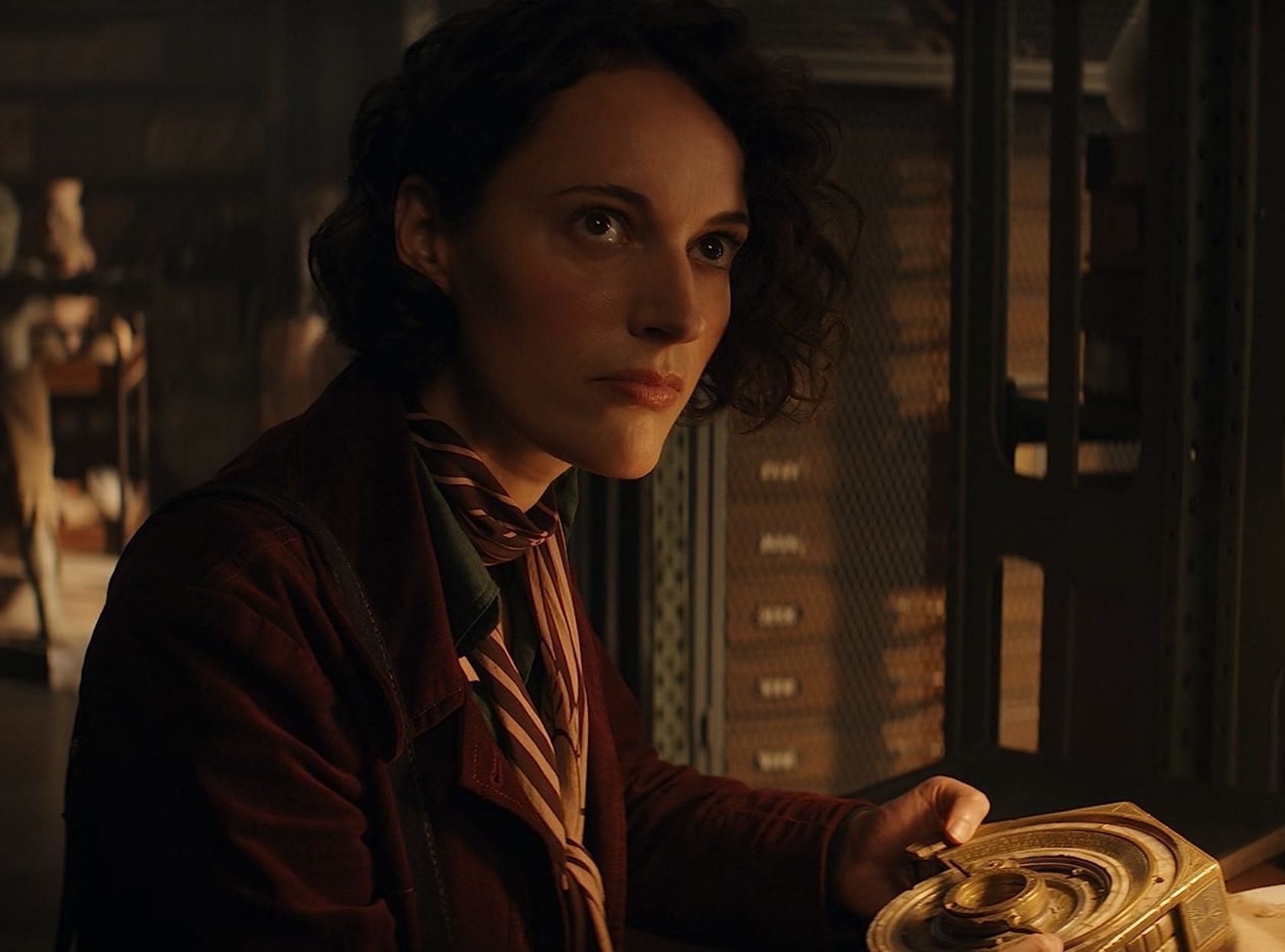 Phoebe Waller-Bridge in Dial of Destiny. Image via IMDB.