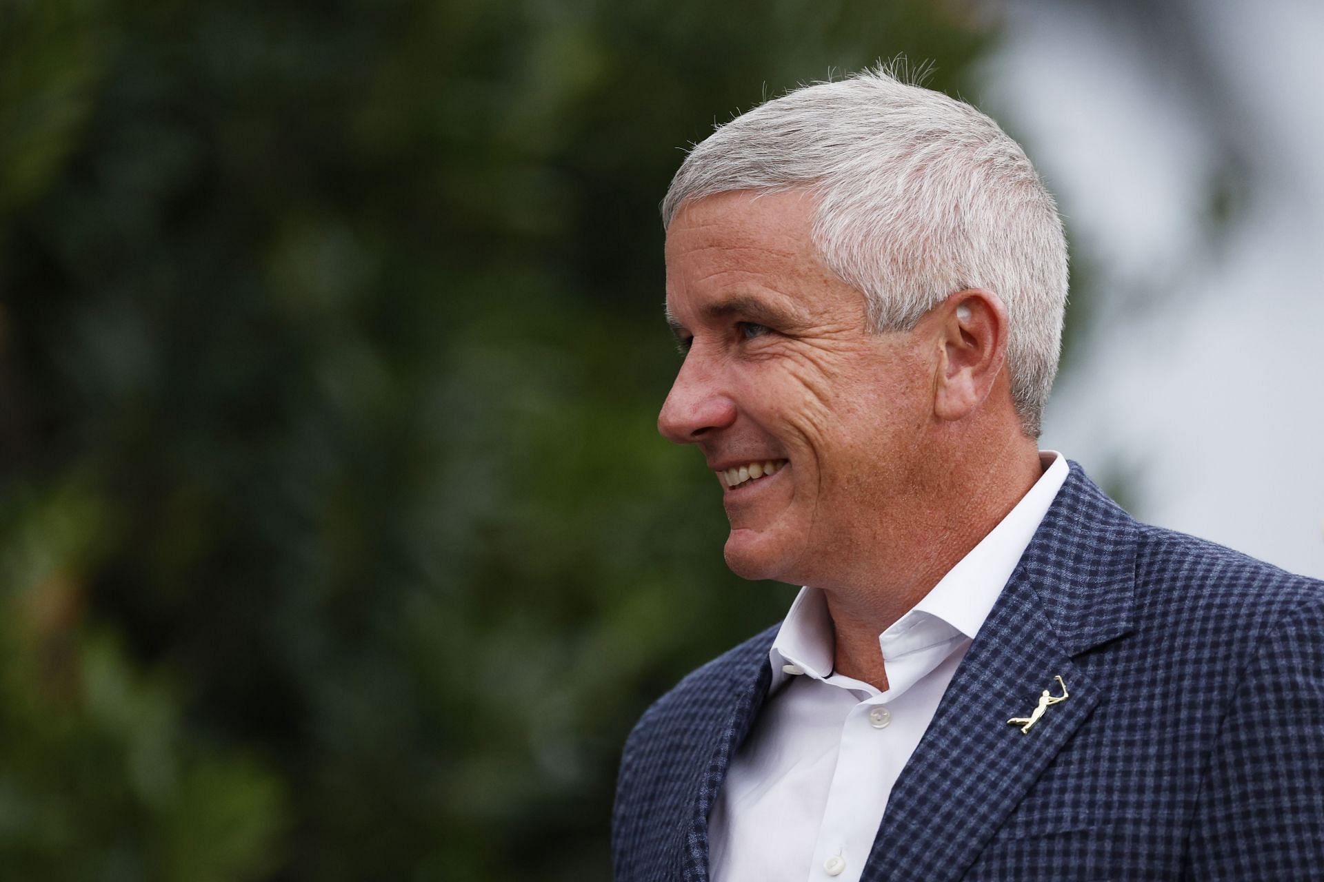 Jay Monahan at THE PLAYERS Championship - Final Round (via Getty Images)