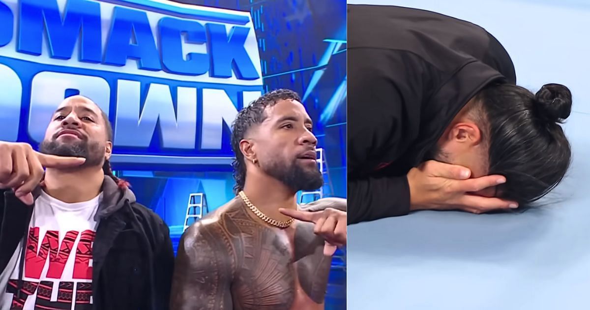 The Usos and Roman Reigns delivered a WWE segment for the ages.