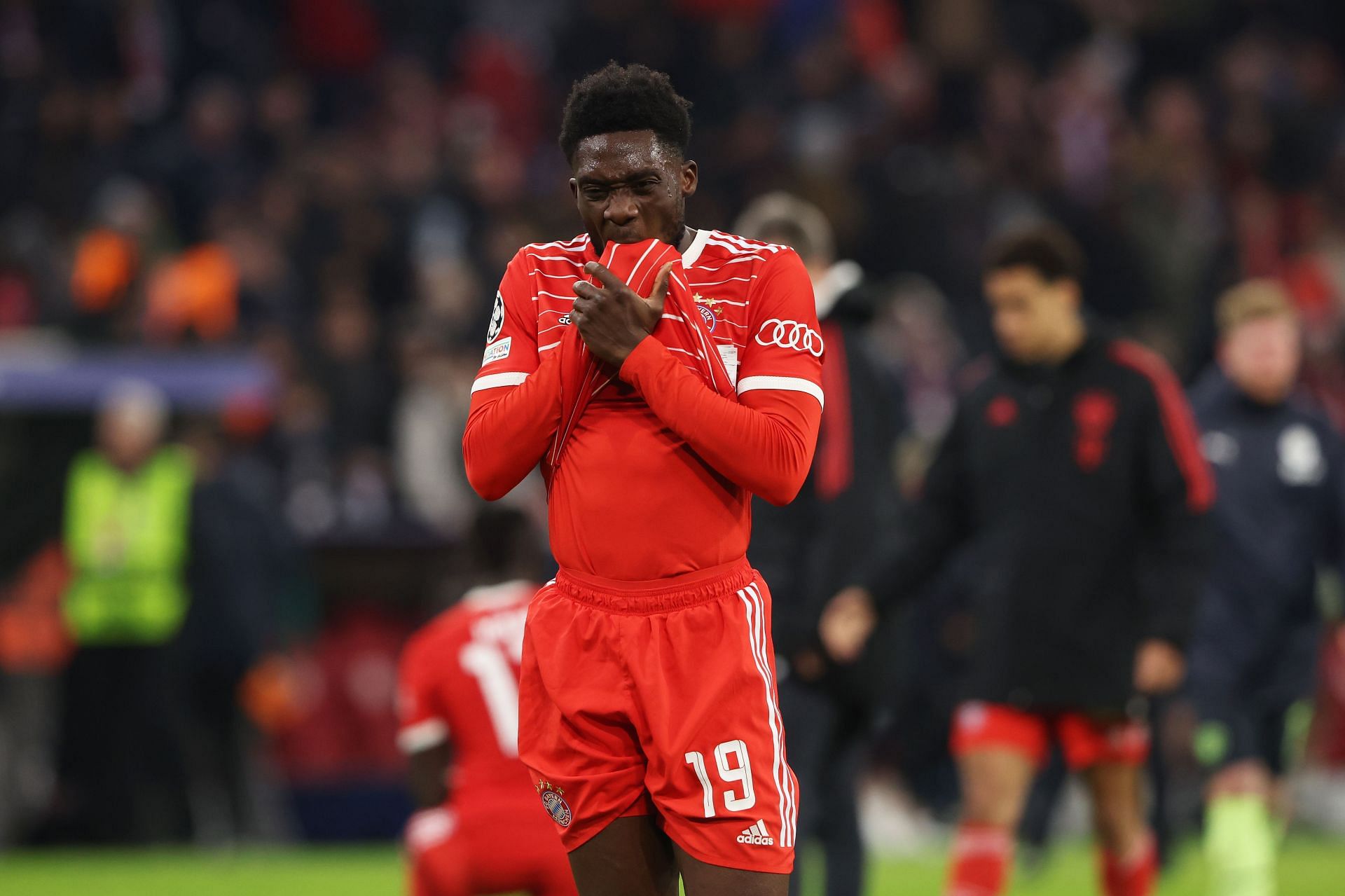 Alphonso Davies could leave the Allianz Arena this summer.