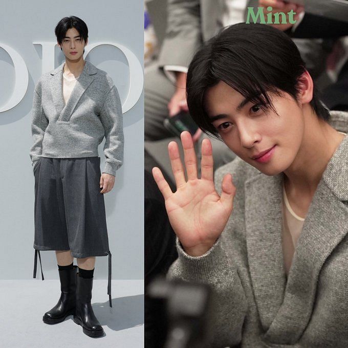 ASTRO's Cha Eun Woo pulls off daring fashion as the cover model
