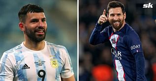 “I’m going to Miami now with Messi!” – Sergio Aguero jokes about Lionel Messi transfer after attending Champions League final