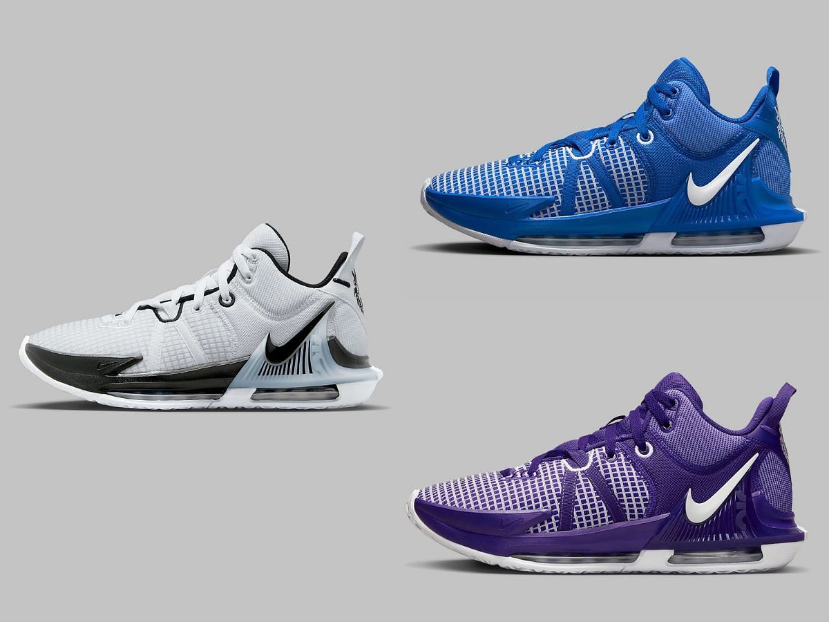 Take a closer look at the other three colorways of the sneakers (Image via Sportskeeda)