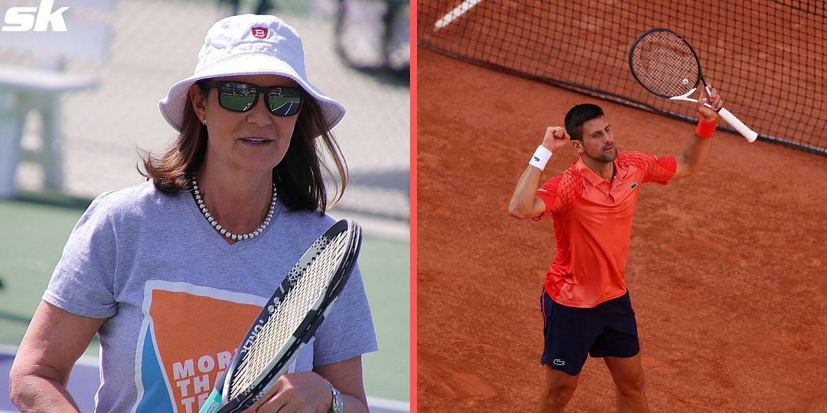 Pam Shriver lauds Novak Djokovic