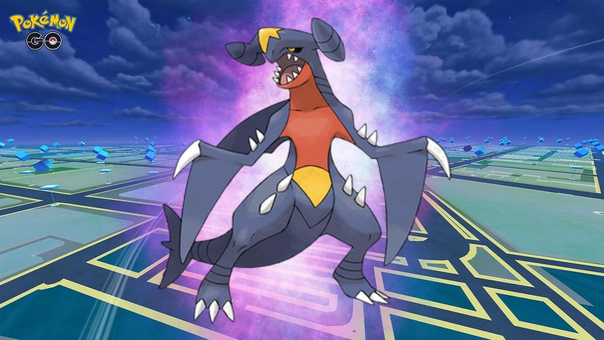 Shadow Garchomp is a Dragon and Ground-type monster (Image via Niantic)