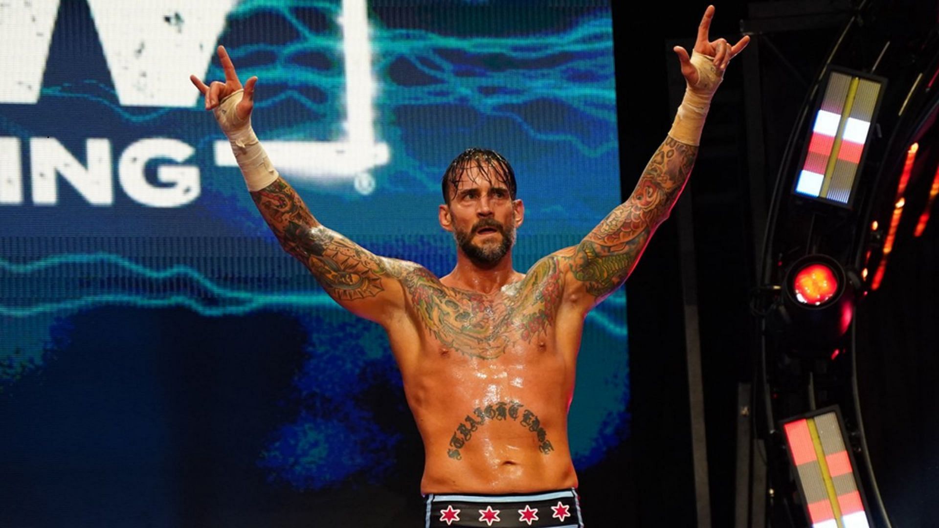 CM Punk is a current AEW Superstar