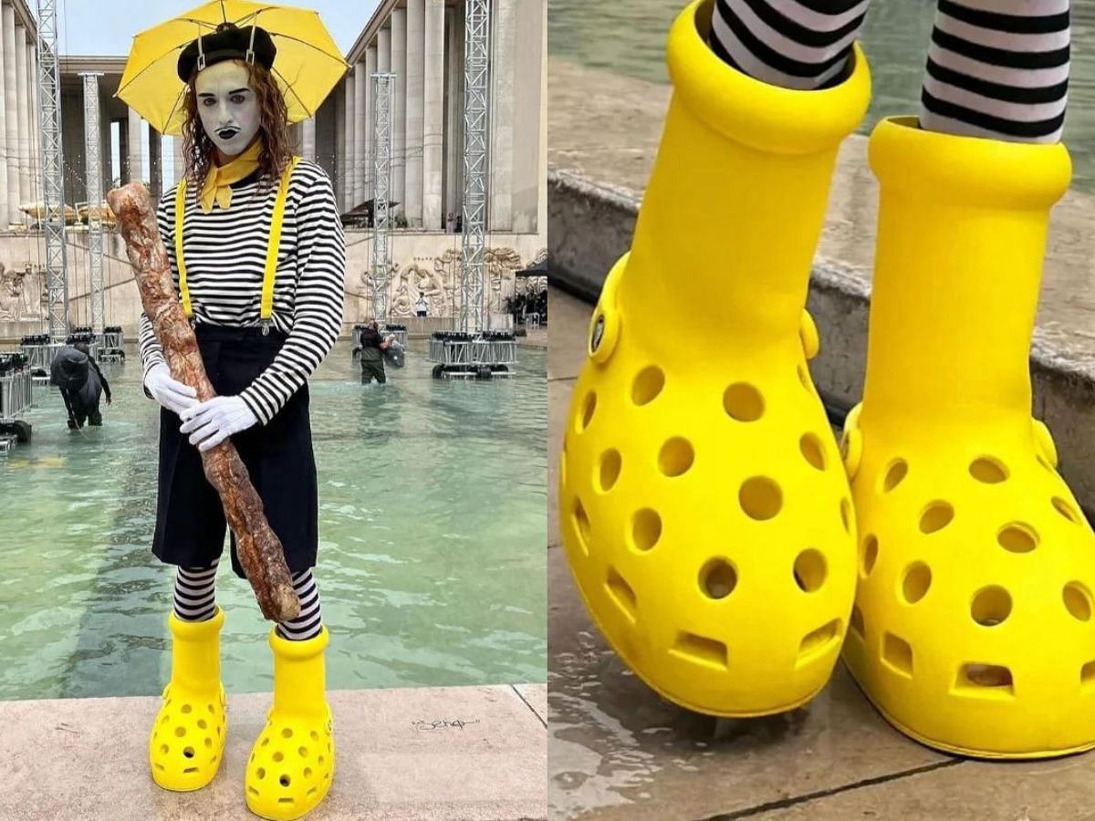 mschf: Crocs x MSCHF Big Yellow Boot: Where to get, price, and more ...