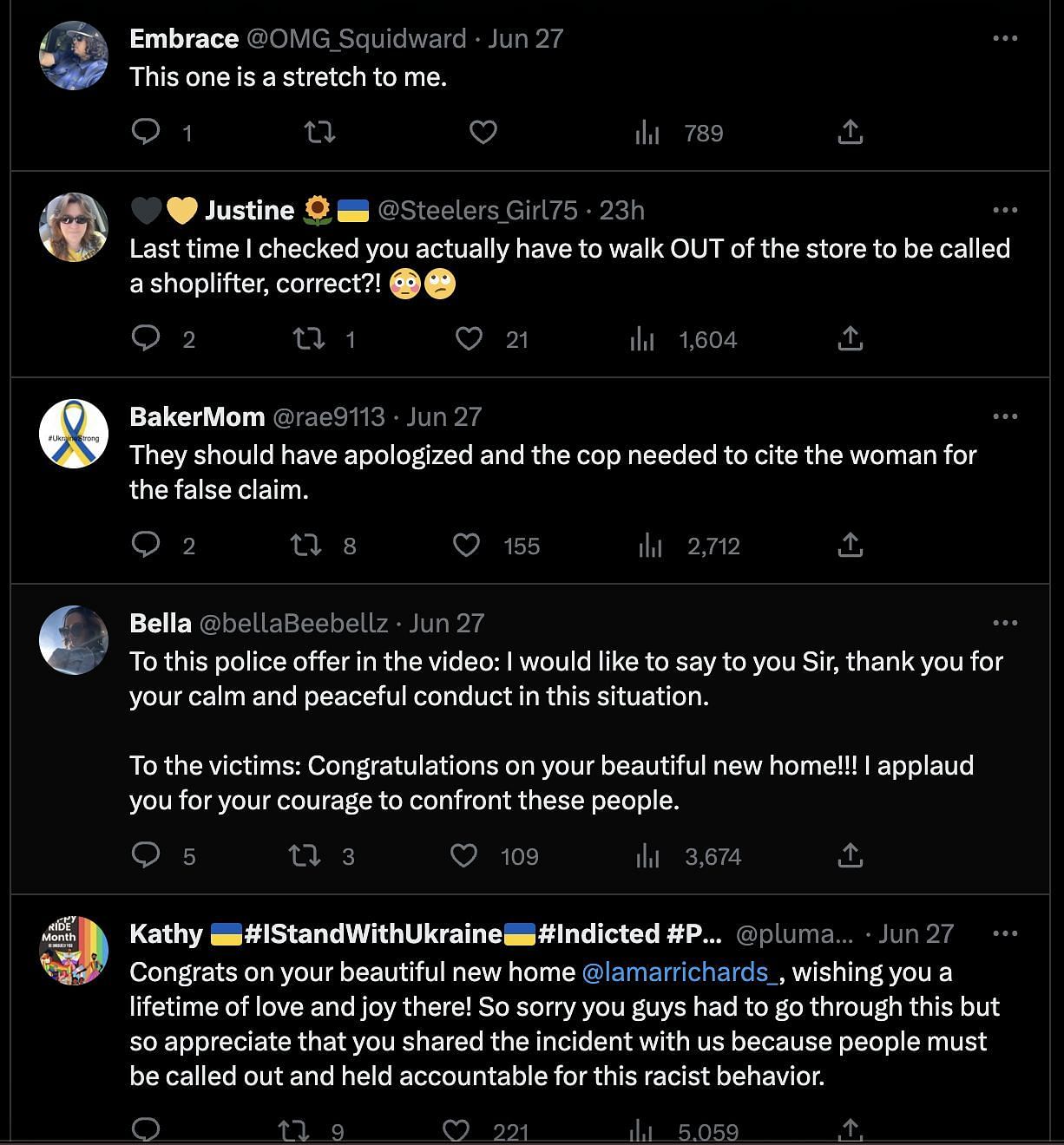 Social media users outraged as a home decor and furnishing brand employee calls the police after assuming that the black couple at the store is shoplifting. (Image via Twitter)