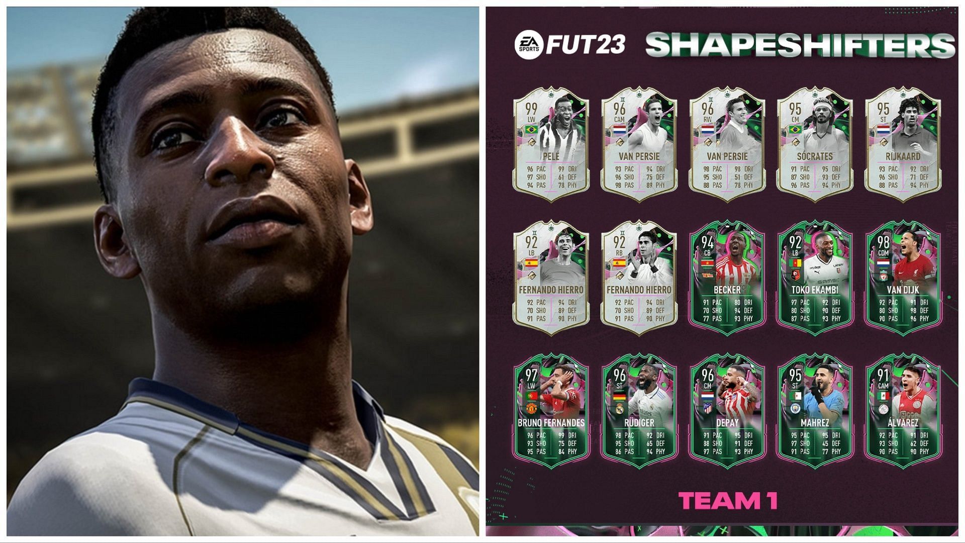 Shapeshifters Team 1 is now live (Images via EA Sports)