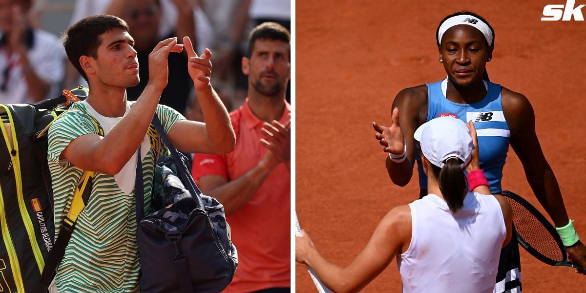 Carlos Alcaraz and Coco Gauff headline Wimbledon 2023 promotional poster