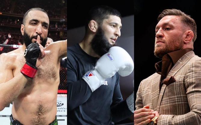 Khamzat Chimaev seeks attention 'by throwing around names' like Conor McGregor, says Belal Muhammad