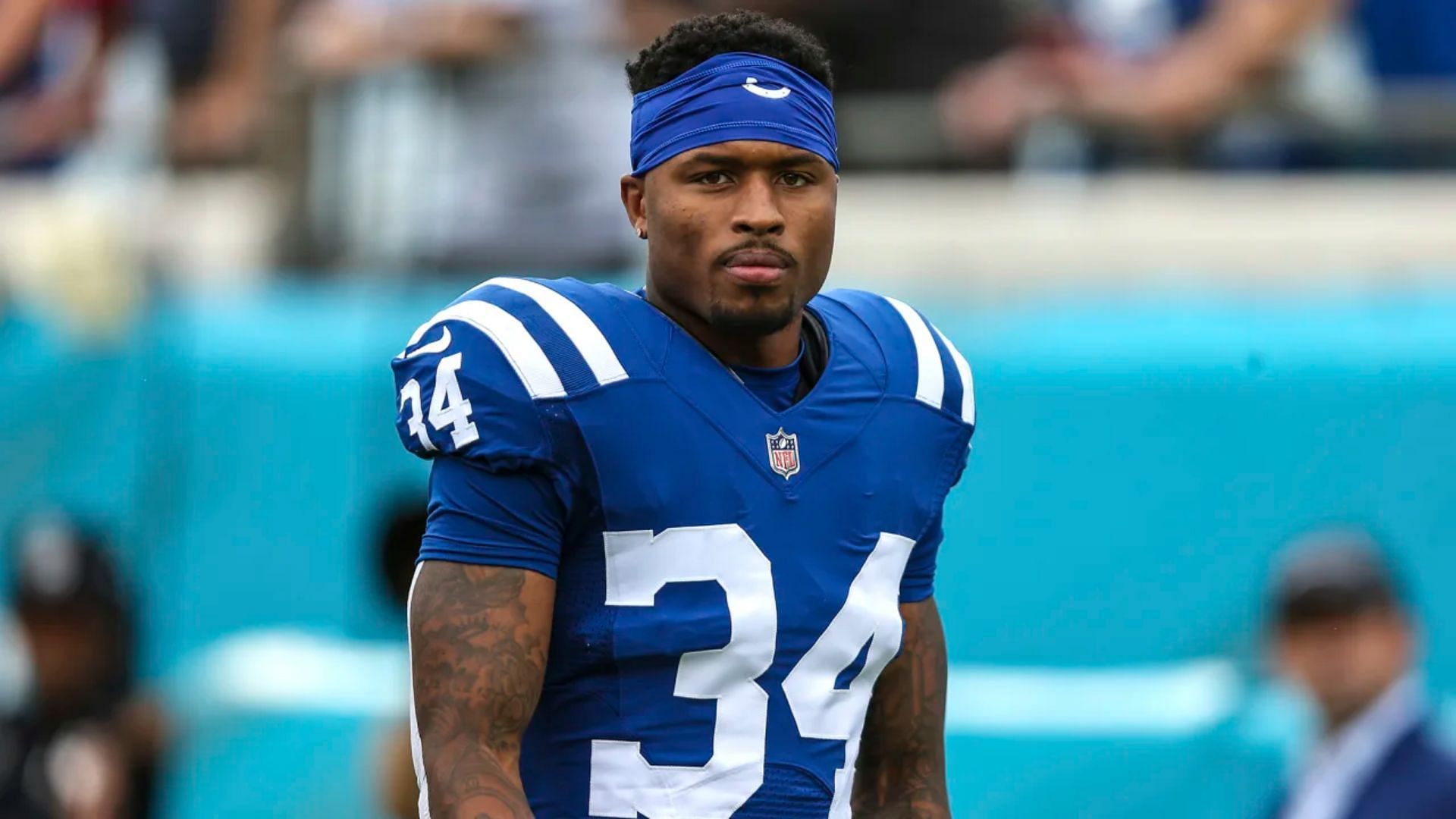 Former Indianapolis Colts cornerback Isaiah Rodgers is suspended due to gambling violations. (Image credit: Gary McCullough/The Associated Press)