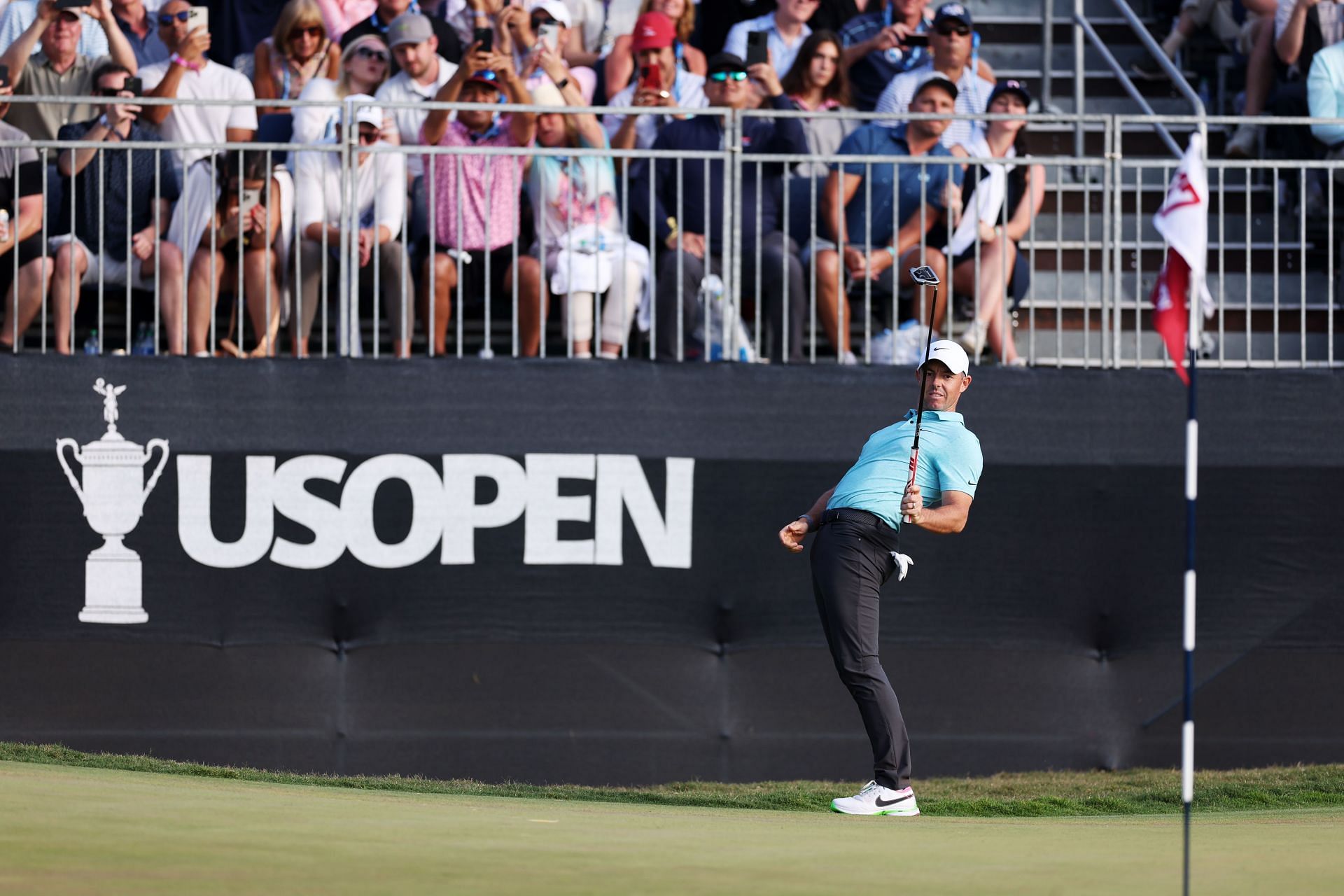 Rory McIlroy at the 123rd US Open Championship (via Getty Images)