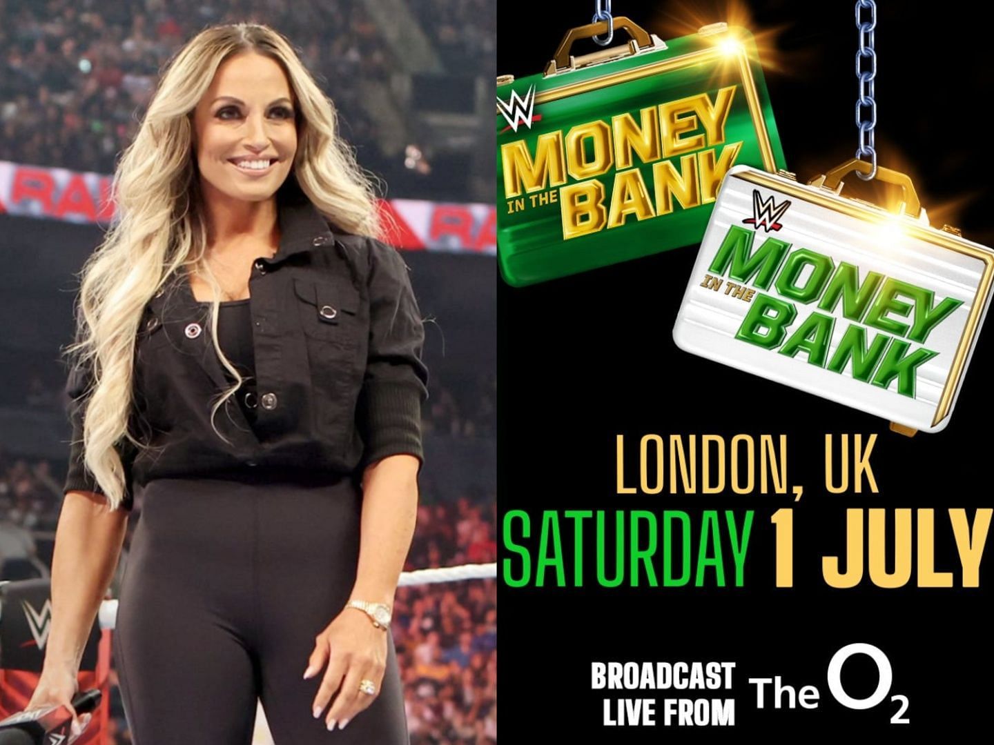 Will Trish Stratus be at Money in the Bank in London?