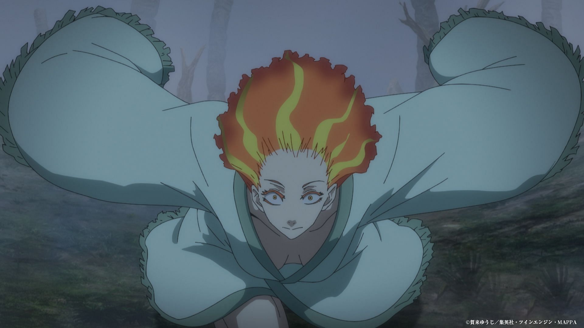 Zhu Jin as seen in Hell&#039;s Paradise episode 9 preview (Image via MAPPA)