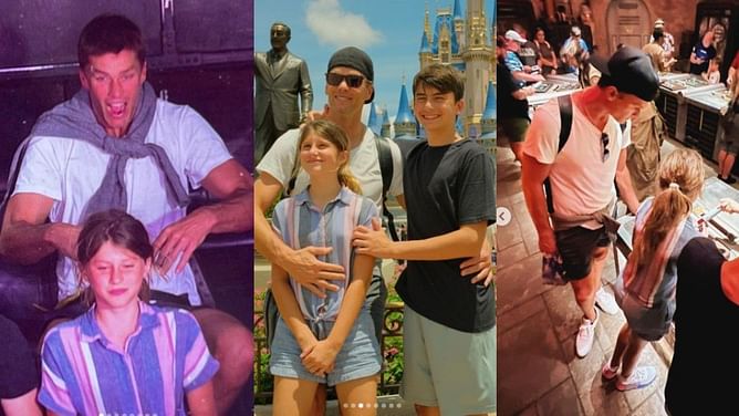 IN PHOTOS: Tom Brady takes his children to Disneyland for ‘mad chill’ day out