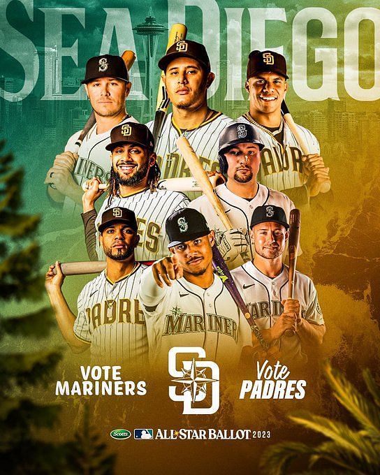 MLB Twitter roasts San Diego Padres and Seattle Mariners for forming an  alliance to get All-Star votes: I prefer to not team up with our rivals