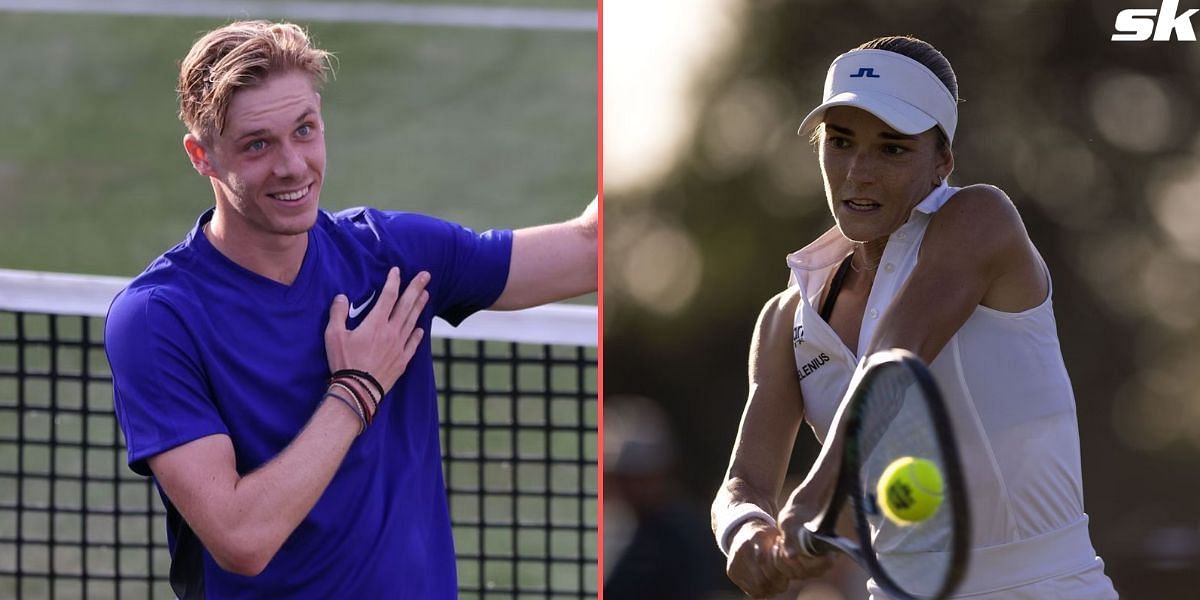 Denis Shapovalov and Mirjam Bjorklund 