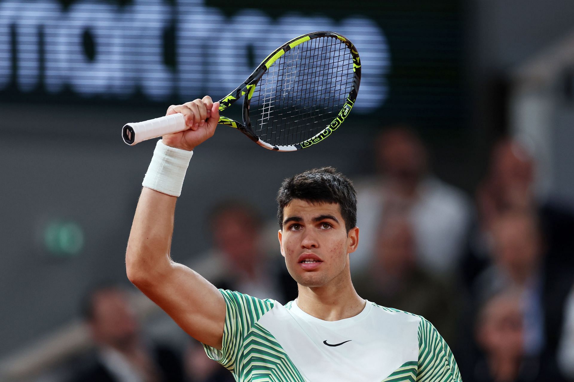 Alcaraz is into his first Roland Garros semifinal.