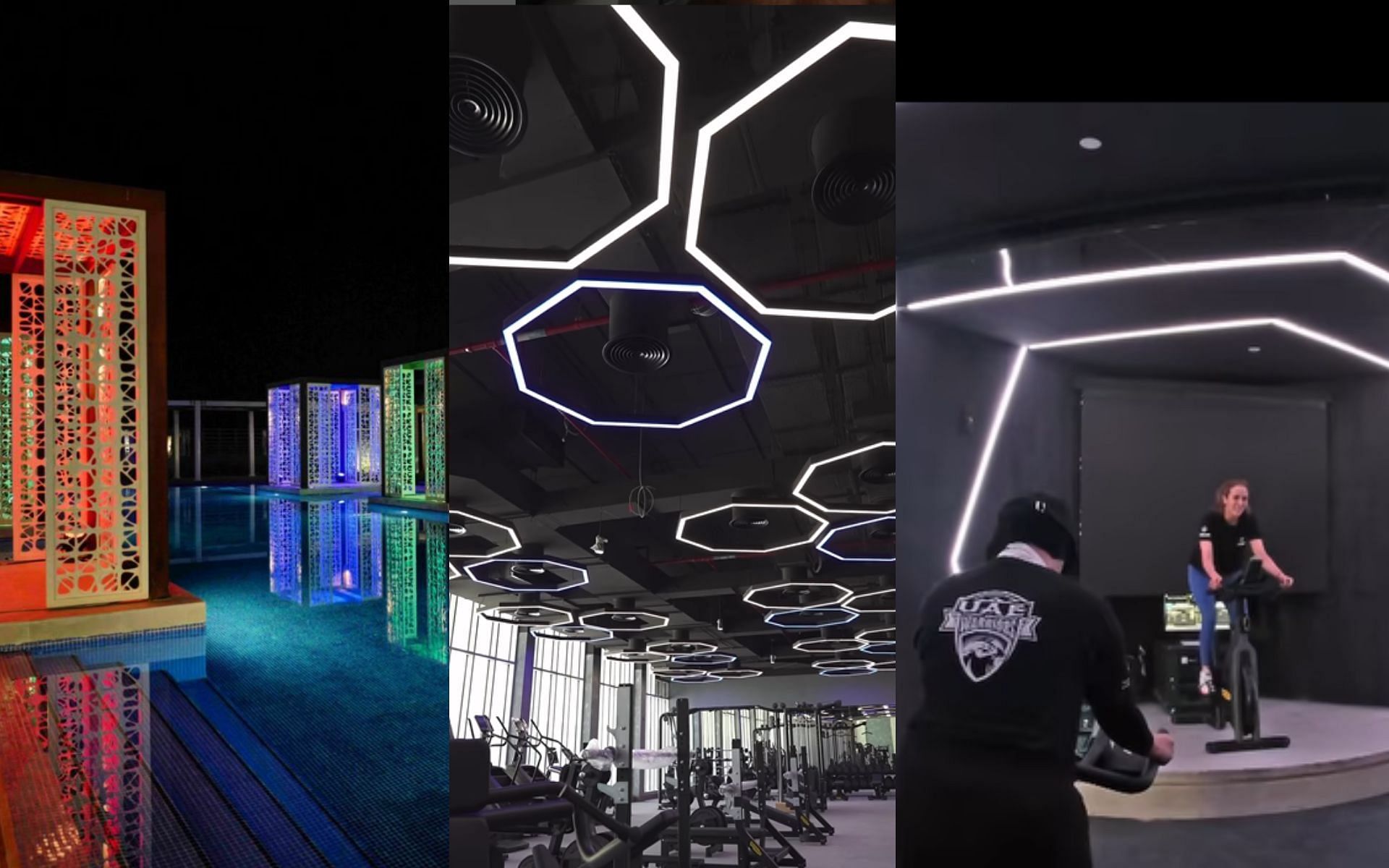 Images of Khabib Gym (Image credits @khabibgymuae on Instagram)