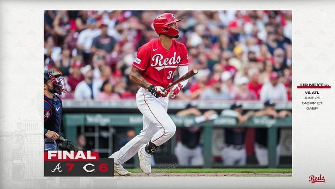 MLB on X: The rally @Reds keep rolling! The win streak is at