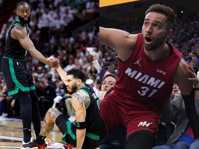 Max Strus trolls Boston Celtics for releasing him as Miami Heat prepare for 2023 NBA Finals