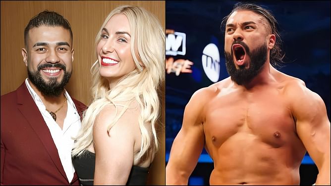 WWE Superstar Charlotte Flair reacts after Andrade El Idolo's special tribute on AEW Collision