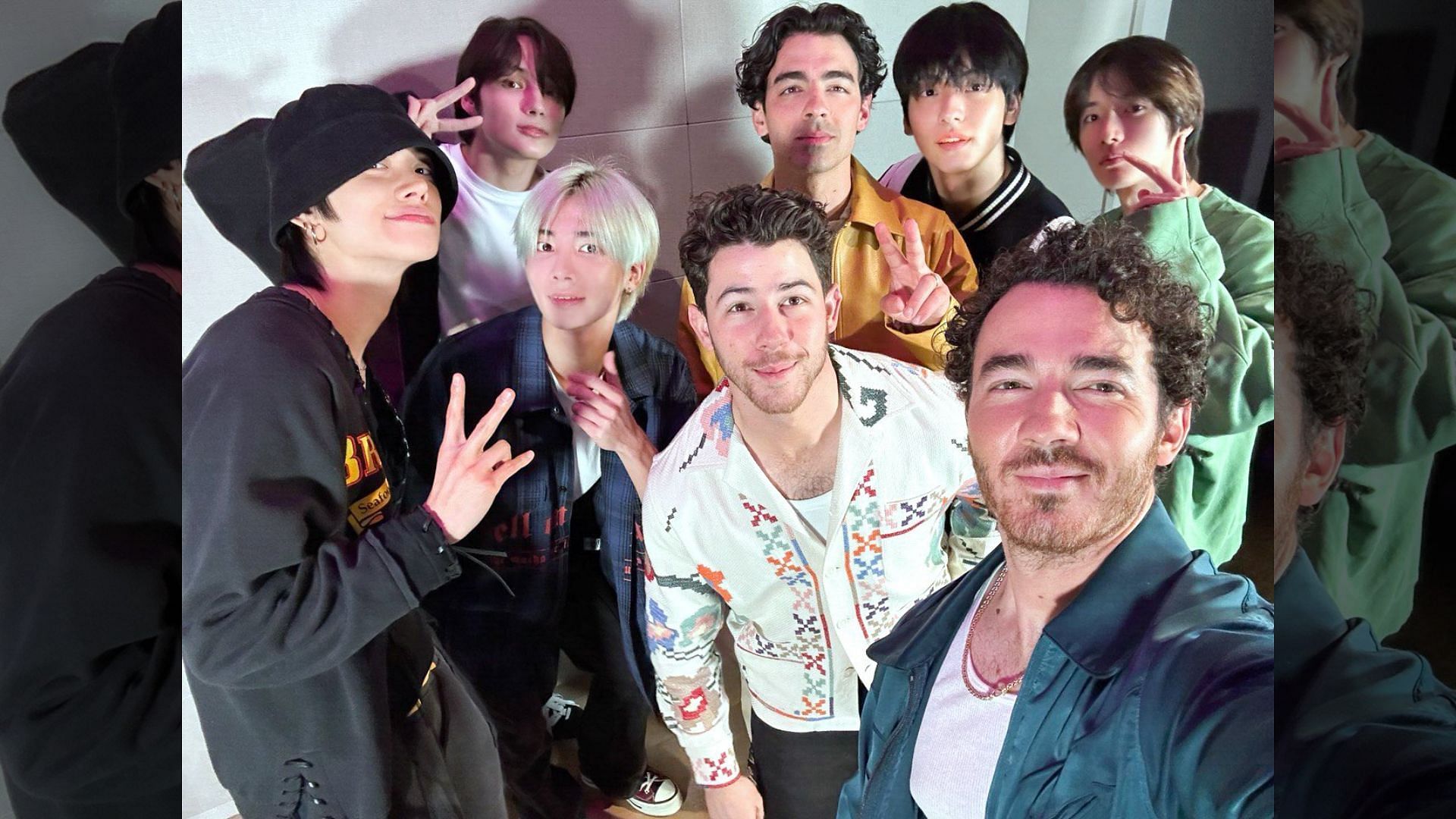 The Jonas Brothers and TXT have come together for Do It Like That.