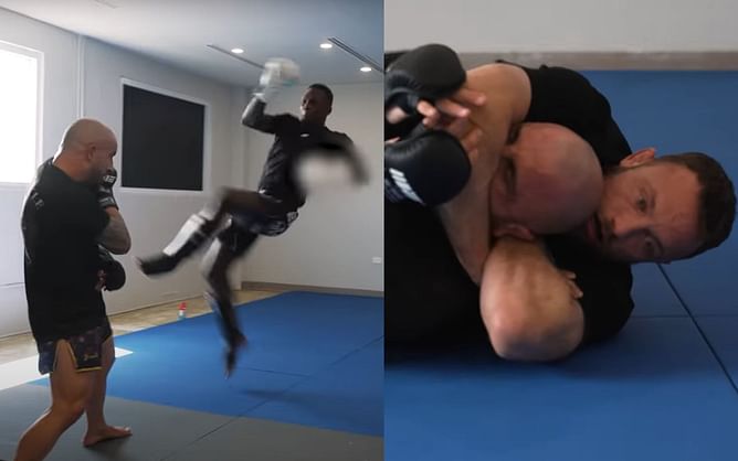 "Izzy was replicating Yair's kicks so well!" - Alexander Volkanovski undergoes 'hellish' training with Israel Adesanya-Craig Jones for UFC 290