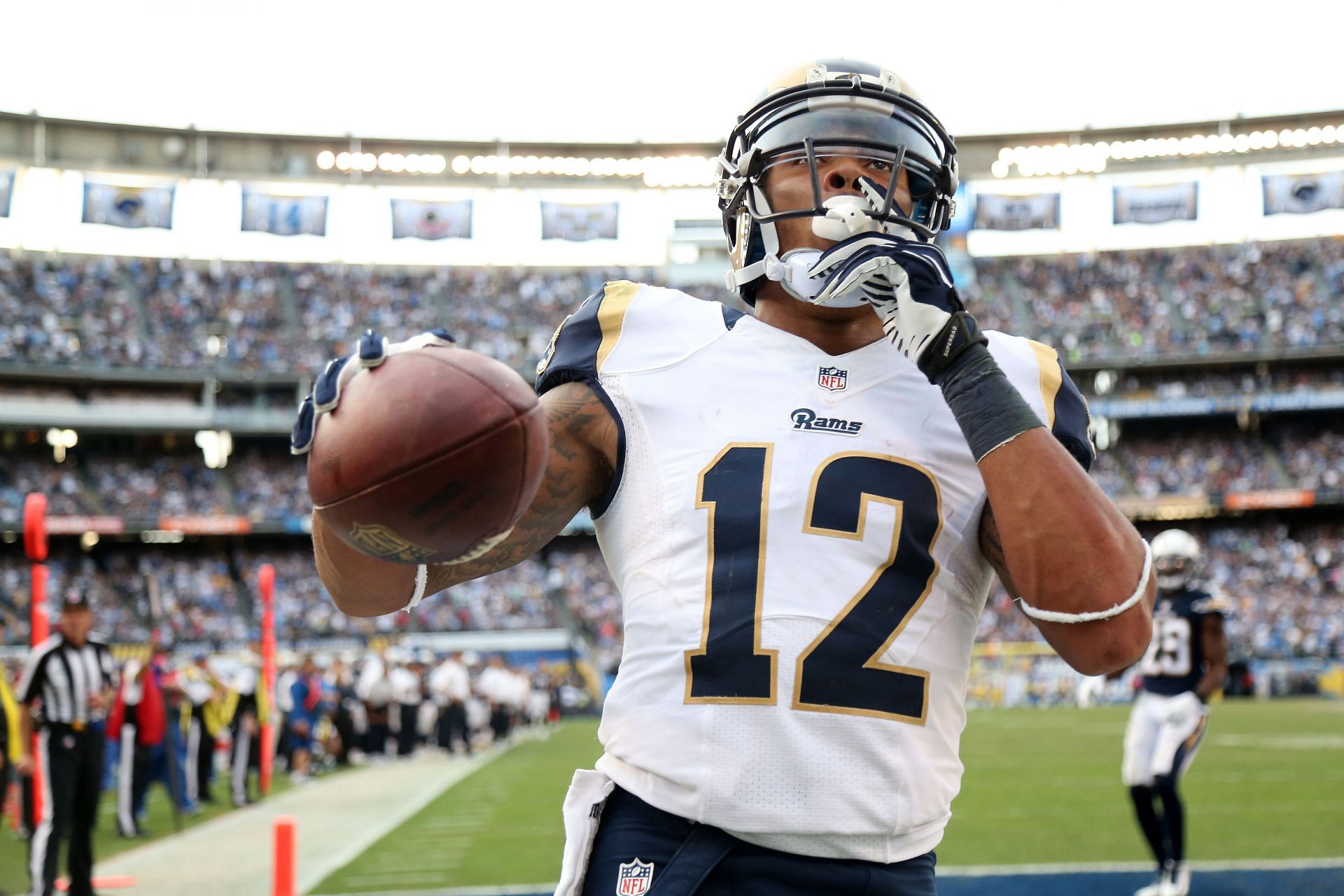 Stedman Bailey at St Louis Rams v San Diego Chargers