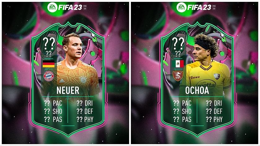 FIFA 23 leaks hint at Guillermo Ochoa and Manuel Neuer being part of  Shapeshifters Team 2