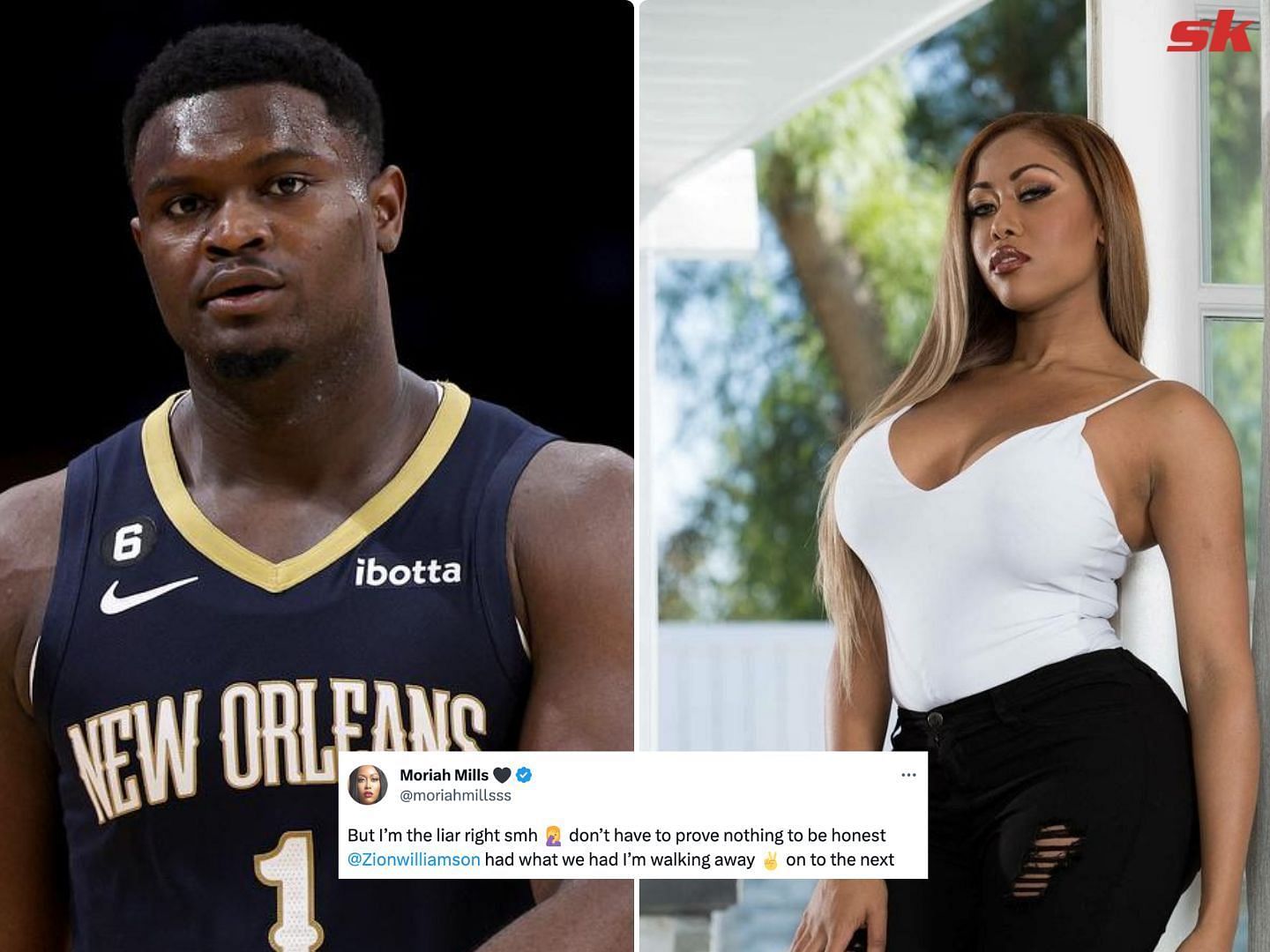 Moriah Mills pulls the plug on pestering Zion Williamson 