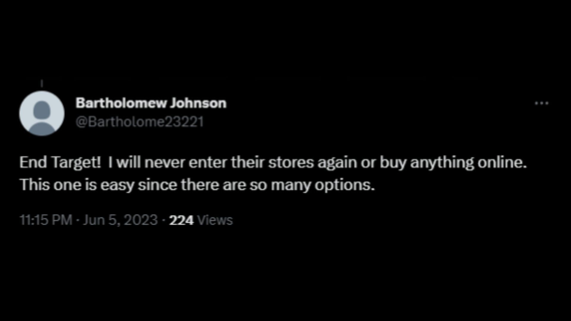 Screenshot of a Twitter user remarking on the retail chain funding an organization trying to remove Mount Rushmore. (Photo via @atensnut/Twitter)